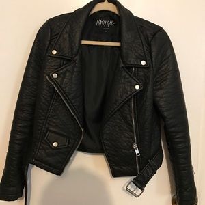 Nastygal leather jacket